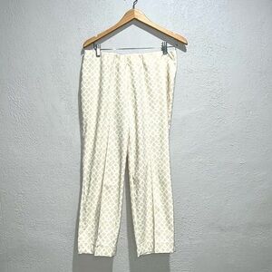 Basler Beige Checkered Pants